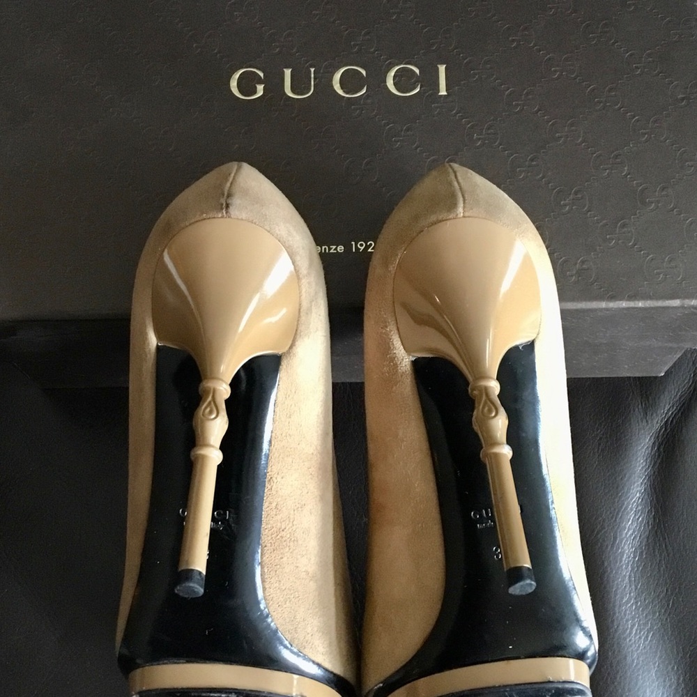 💯Authentic GUCCI Camel Pumps EXCELLENT CONDITION - Picture 6 of 6
